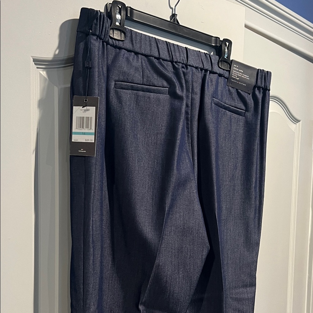 Tommy Hilfiger Navy Women's Pants - Picture 5 of 7